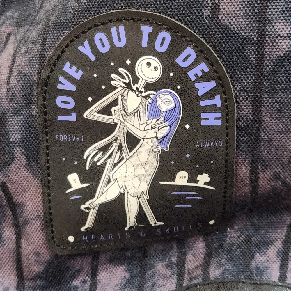 The Nightmare Before Christmas Sweet Scary Glow-In-The-Dark Slouch Backpack